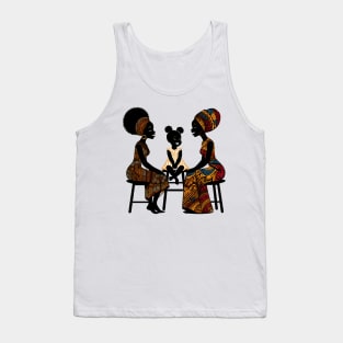 Afrocentric Women And Girl Tank Top